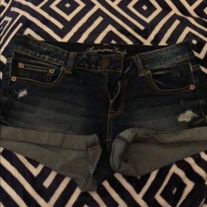 American eagle jean shorts